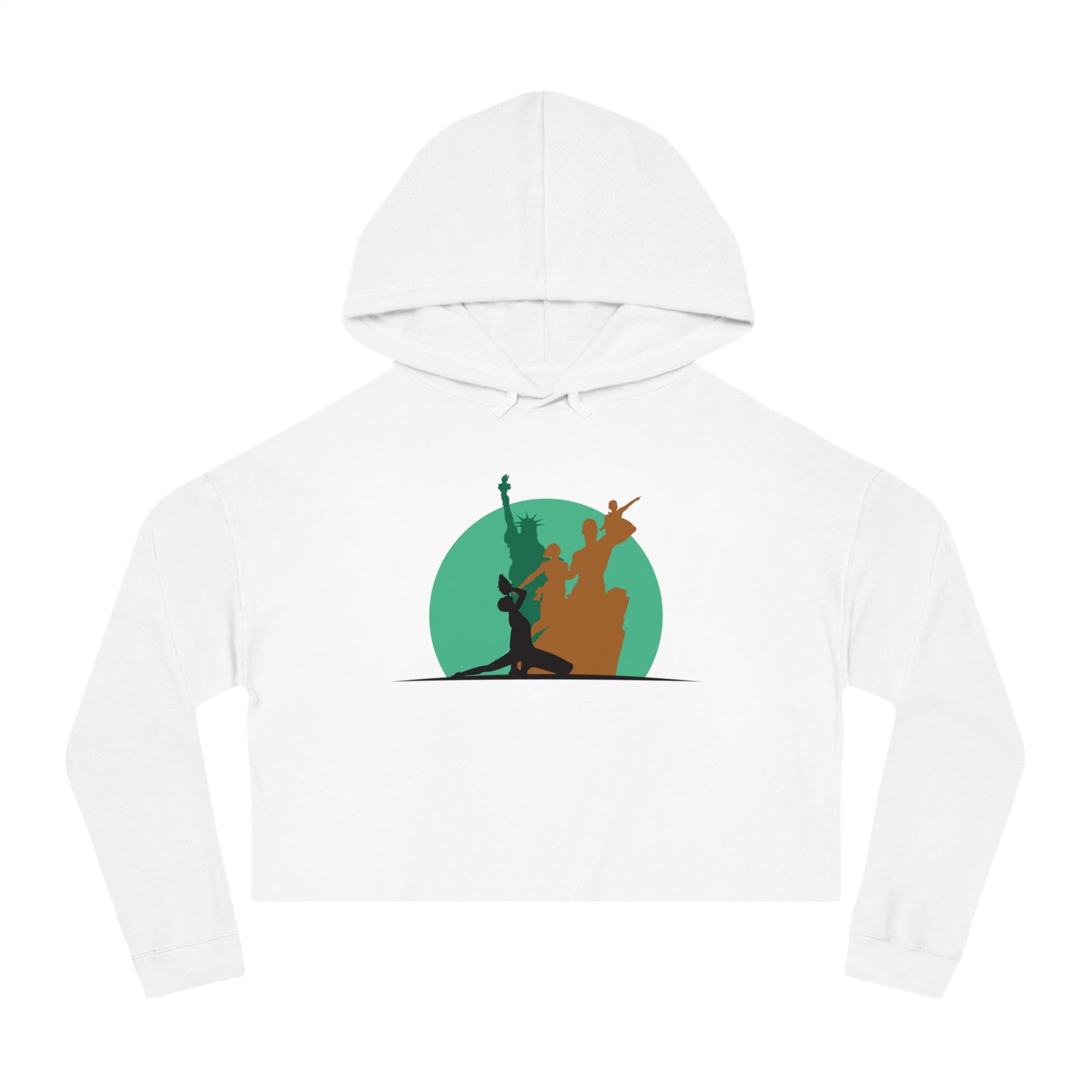Monuments of the Unbound Cropped Hoodie