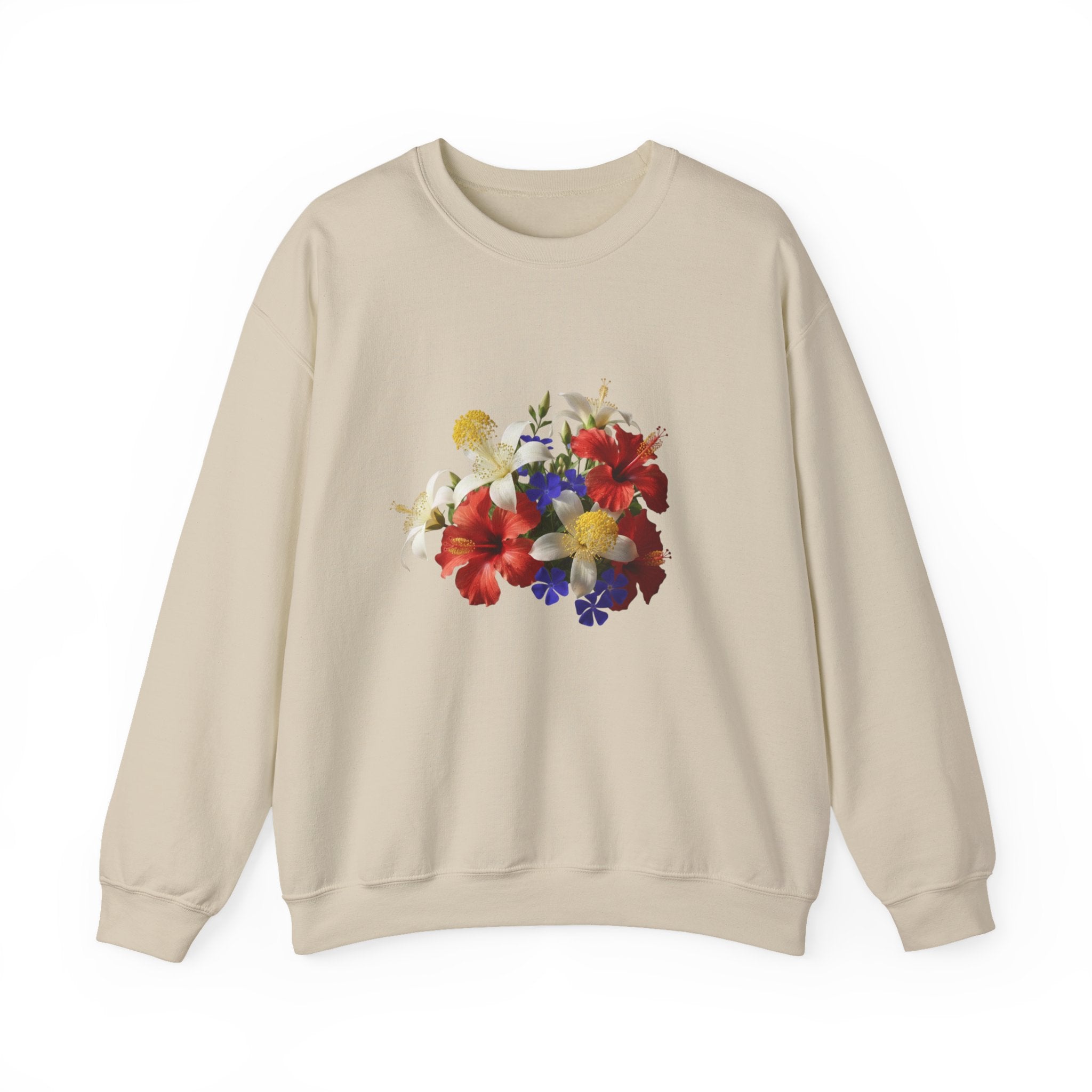 Blooming Roots  Crewneck Sweatshirt