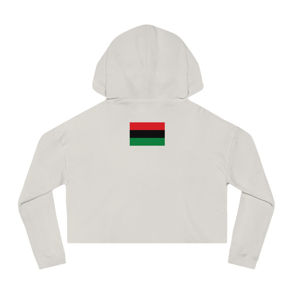 Blooming Roots Cropped Hoodie