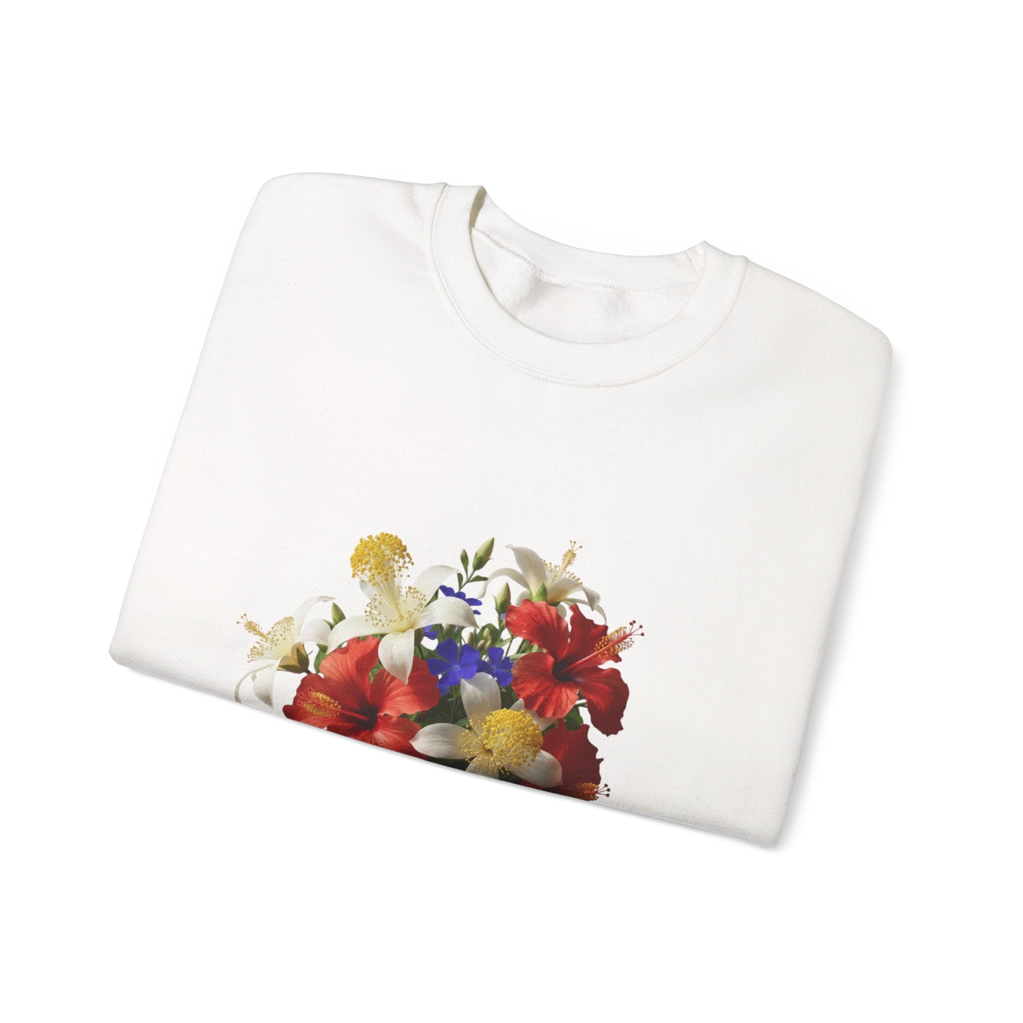 Blooming Roots  Crewneck Sweatshirt