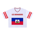 Haiti Taped Mesh Boxy T-Shirt