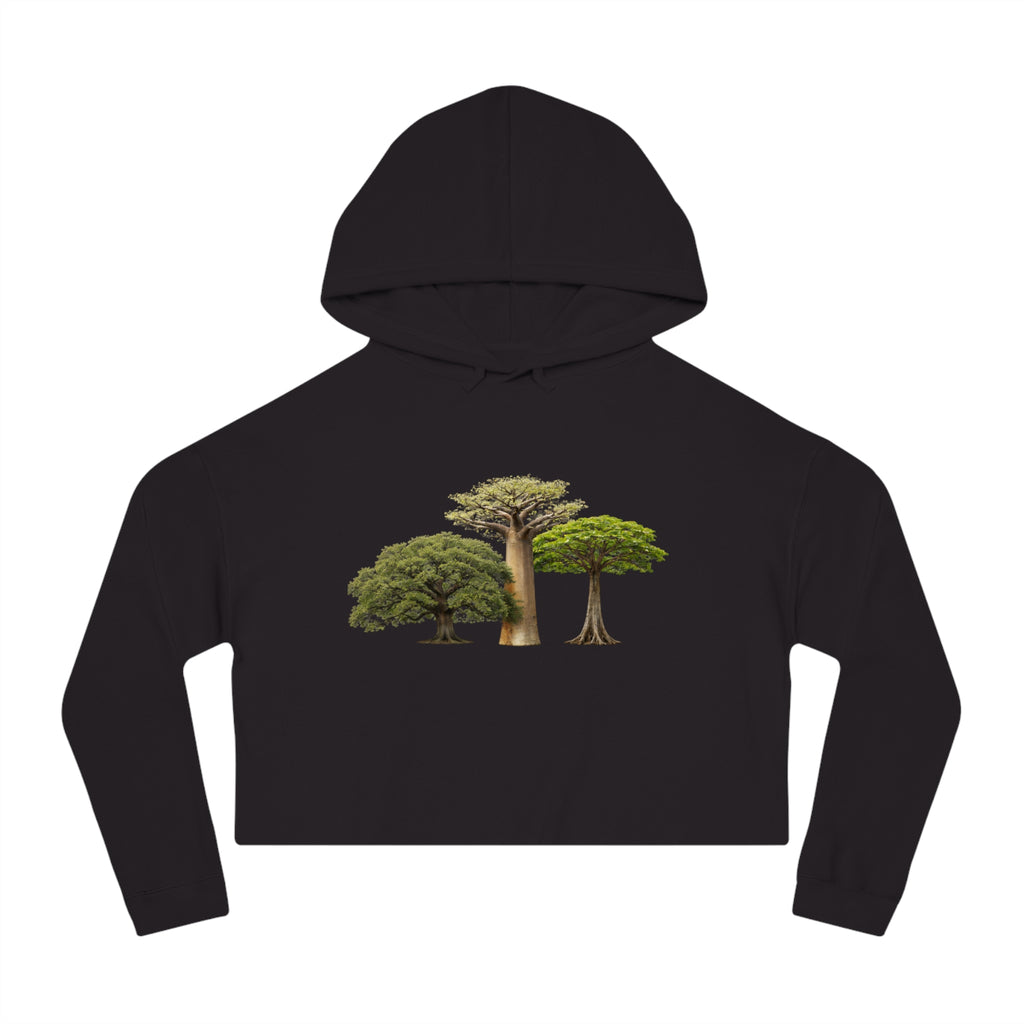 Trees of Life Cropped Hoodie