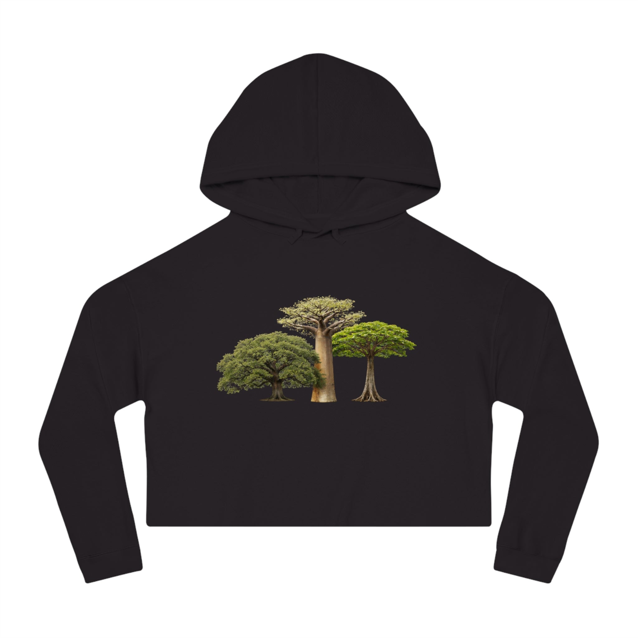 Trees of Life Cropped Hoodie