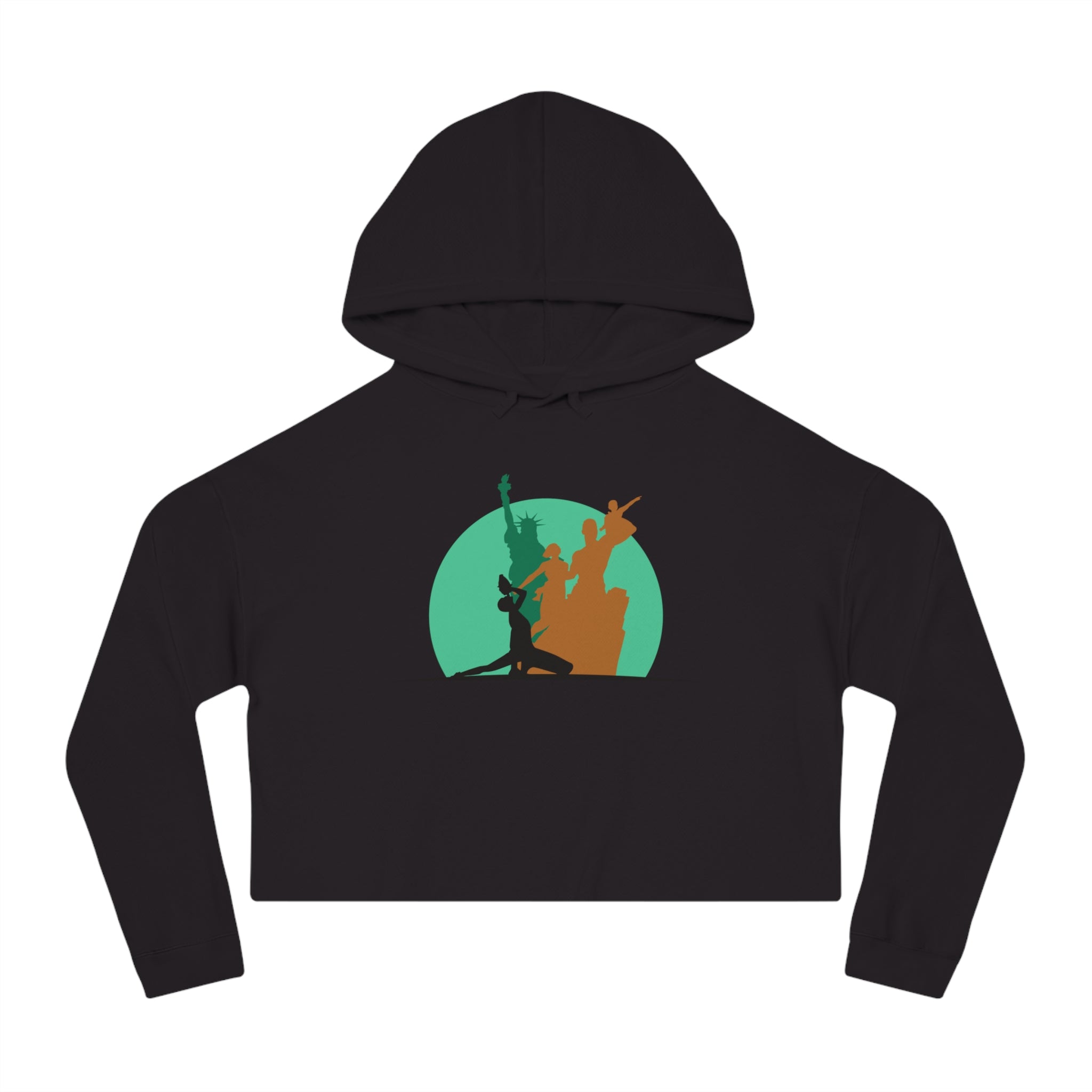 Monuments of the Unbound Cropped Hoodie
