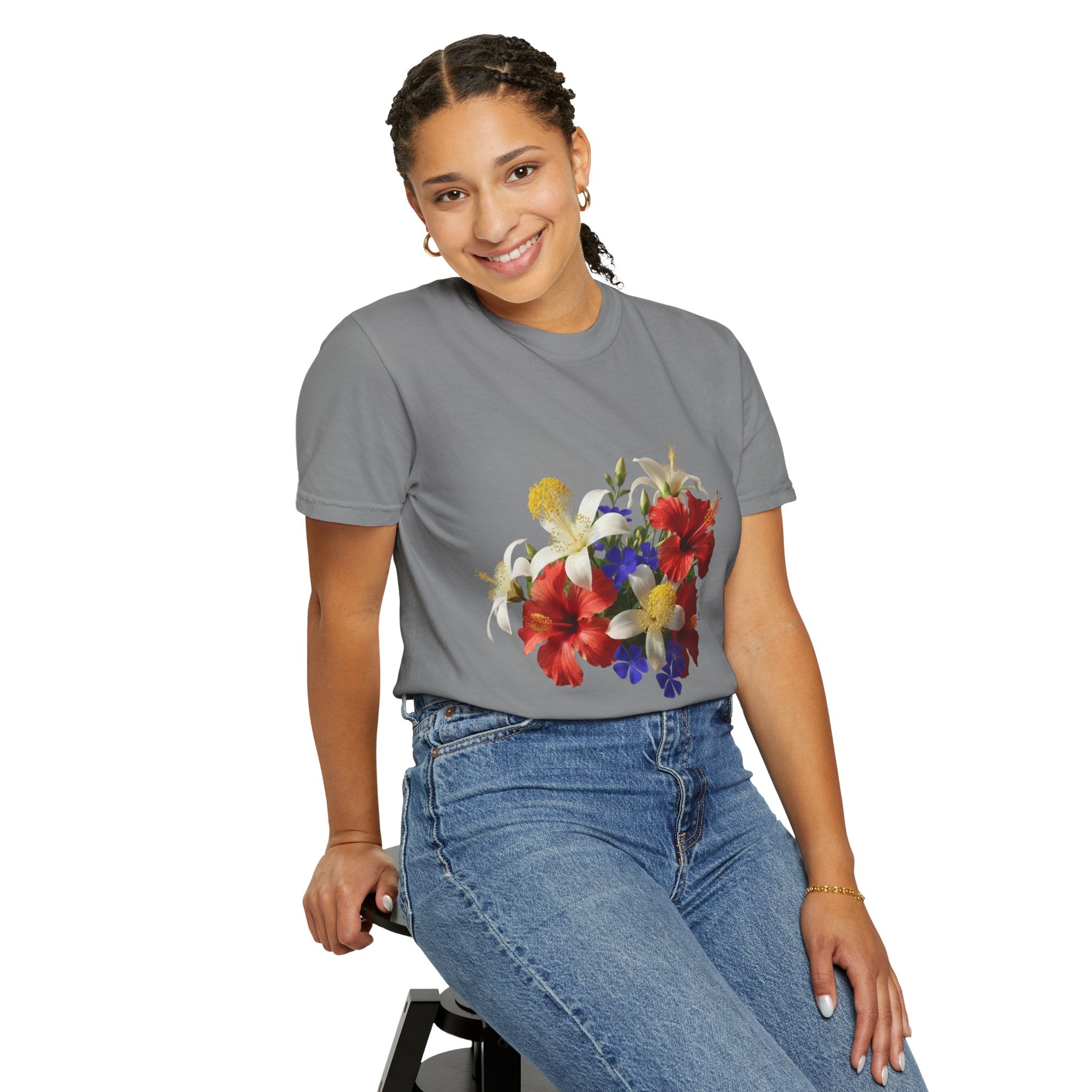 Blooming Roots Graphic T-Shirt