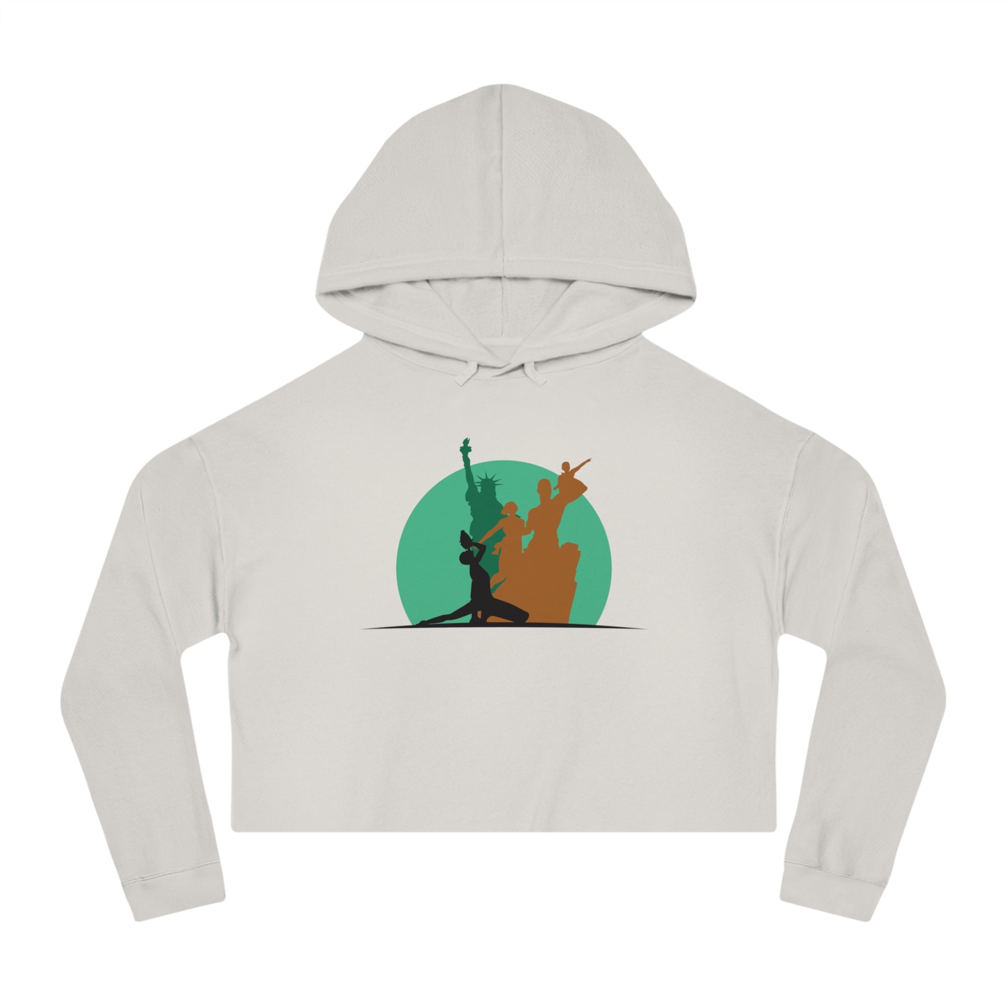 Monuments of the Unbound Cropped Hoodie