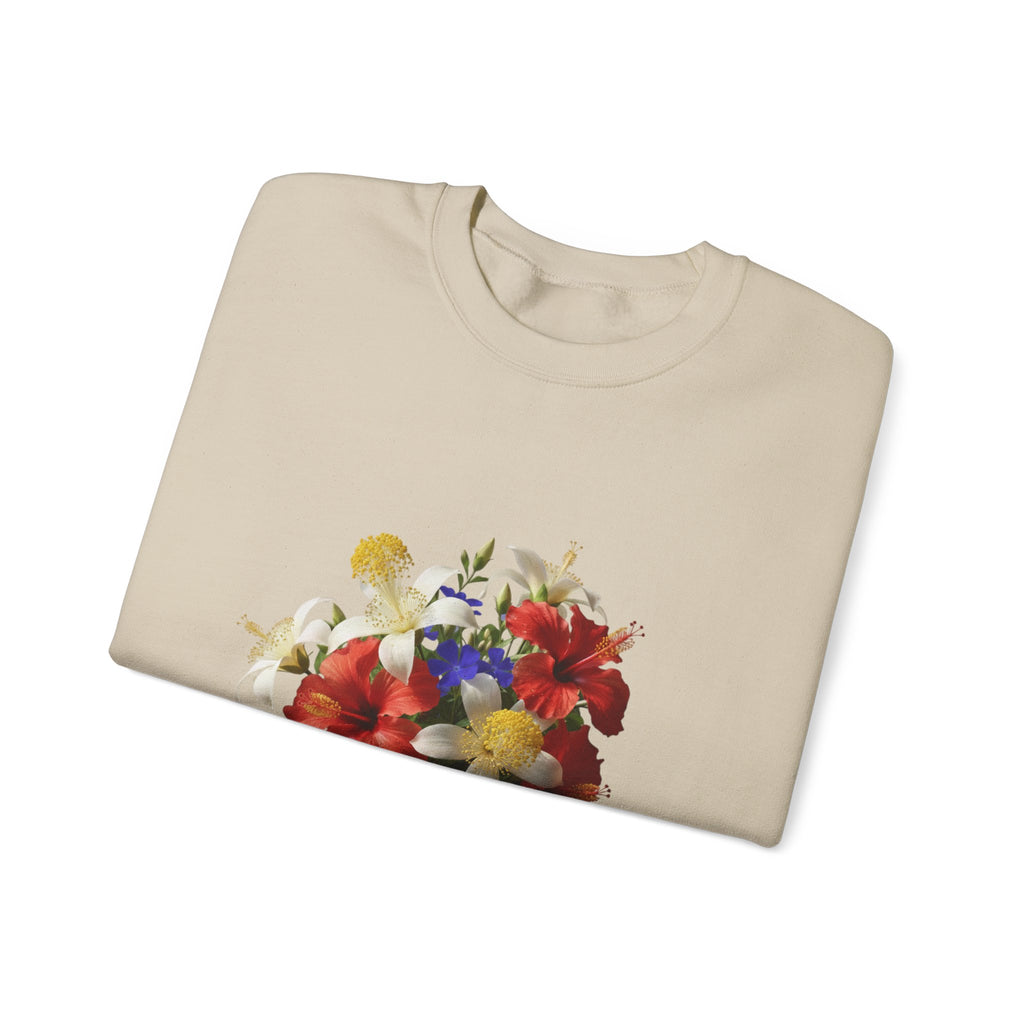 Blooming Roots  Crewneck Sweatshirt