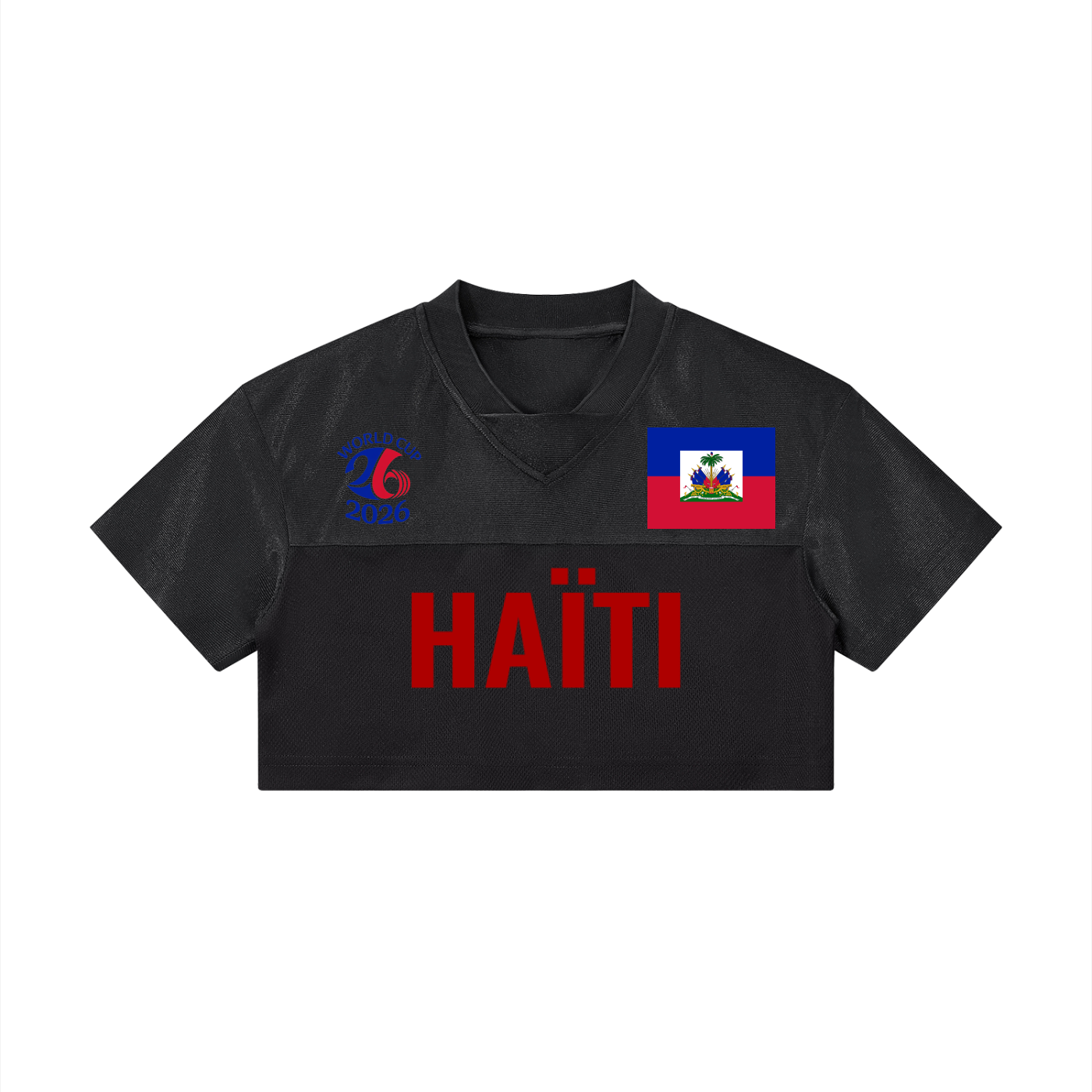 Haiti World Cup Cropped Jersey
