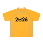 Brazil Striped V-Neck Soccer Jersey