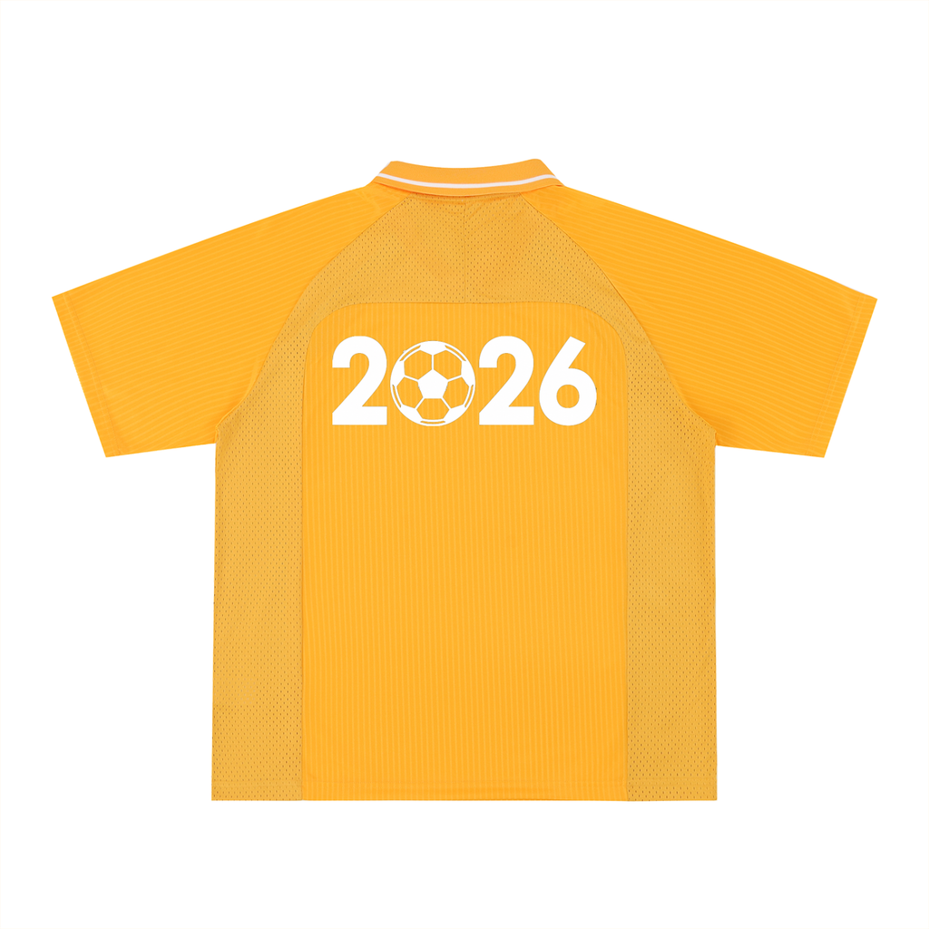 Curaçao Striped V-Neck Soccer Jersey