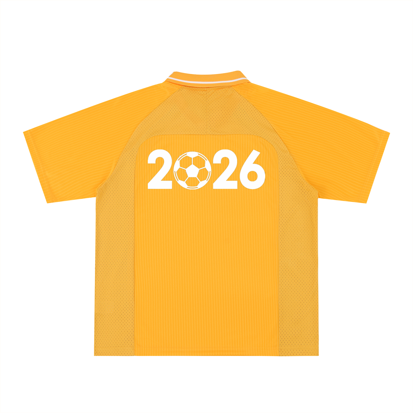 Curaçao Striped V-Neck Soccer Jersey